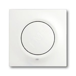 Клавиша для механизма 1-клавишного выкл./перекл./кнопки, с красной линзой серия impuls, цвет белый бархат | 1753-0-0189  | 2CKA001753A0189 | ABB 2