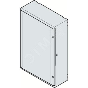 GEMINI корпус шкафа IP66 глухая дверь 855х590х360мм ВхШхГ(Размер5) | 1SL0205A00 | ABB - фото 2
