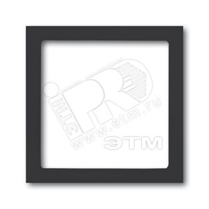 Плата центральная (накладка) для механизма светоиндикатора 2062 U, серия solo/future, цвет антрацит | 1731-0-1921 | 2CKA001731A1921 | ABB