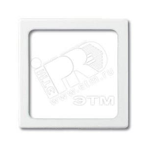 Плата центральная (накладка) для механизма светоиндикатора 2062 U, серия solo/future, цвет альпийский белый | 1731-0-1923  | 2CKA001731A1923 | ABB