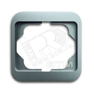 Рамка 1-пост., серия alpha nea, цвет титан - ABB
