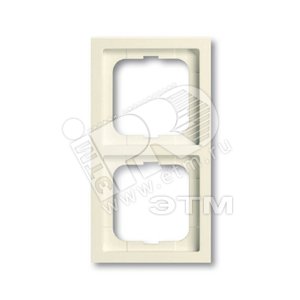 Рамка 2-постовая, серия, серия solo/future, цвет linear, цвет слоновая кость | 1754-0-4231  | 2CKA001754A4231 | ABB