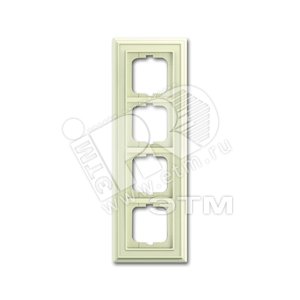 Рамка 4-постовая, серия Династия, Слоновая кость | 1754-0-4603 | 2CKA001754A4603 | ABB