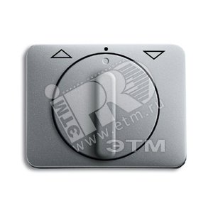 Центральная плата с ручкой для выключателя жалюзи alpha exclusive титан - ABB