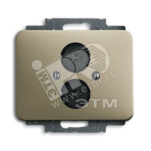 Розетка для громкоговорителя alpha exclusive палладий - ABB