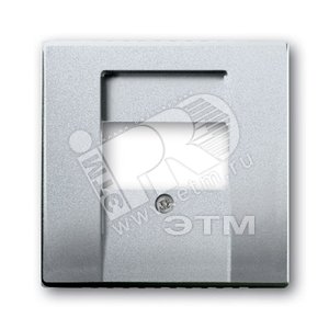 Плата центральная (накладка) для механизмов UAE/TAE, для 0247 и 0248, серия solo/future, цвет серебр.-алюм. | 1710-0-3659 | 2CKA001710A3659 | ABB