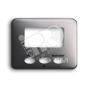 Накладка для таймера с обратным отсчетом 6465 U alpha nea платина - ABB