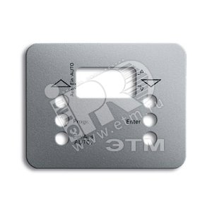 Накладка для датчика освещенности и силы ветра 6480 U-101 alphaexclusive титан - ABB