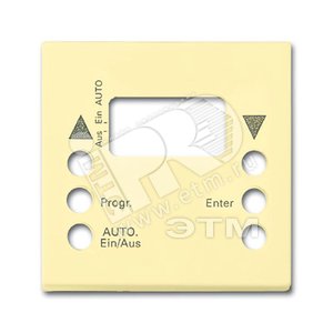 Накладка для датчика освещенности и силы ветра 6480 U-101, solo/future, сахара/жёлтый - ABB