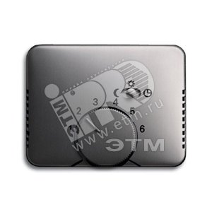 Накладка для терморегулятора 1095 U, 1096 U alpha nea платина - ABB