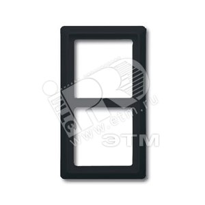 Рамка 2-постовая, серия Allwetter 44, цвет антрацит | 1730-0-0233 | 2CKA001730A0233 | ABB