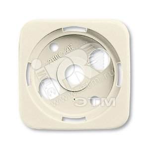 Плата центральная (накладка) для мех. поворотного светорегулятора, серия Busch-Duro 2000 SI, цвет слоновая кость | 1717-0-0065  | 2CKA001717A0065 | AB