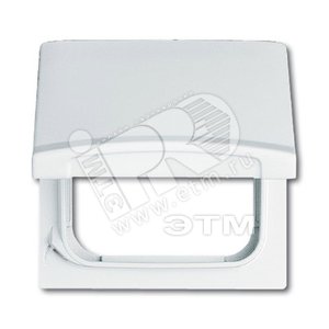 Промежуточная плата с крышкой для розеток серий Duro SI/Reflex SI (IP44) Allwetter 44 белый - ABB