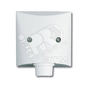 Плата центральная с суппортом, с выводом для кабеля (до 5 х 2.5 мм), IP44, серия Allwetter 44, цвет альп. белый | 1710-0-1845 | 2CKA001710A1845 | ABB - ABB