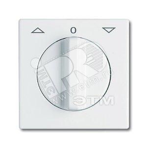 Накладкас поворотной ручкой, 2712/2713 U и 2722/2723 U, IP44, серия Allwetter 44, цвет альп. белый | 1710-0-1811 | 2CKA001710A1811 | ABB - ABB