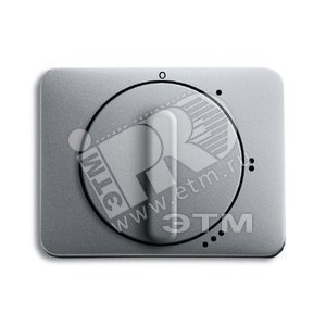 Центральная плата с ручкой для переключателя на 3 пол. 2710 U alpha exclusive титан - ABB