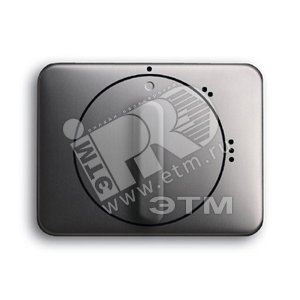 Центральная плата с ручкой для переключателя на 3 пол. 2710/1 U alpha nea платина - ABB