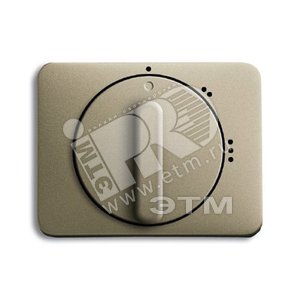 Центральная плата с ручкой для переключателя на 3 пол. 2710/1 U alpha exclusive палладий - ABB