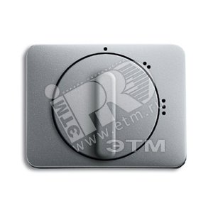 Центральная плата с ручкой для переключателя на 3 пол. 2710/1 U alpha exclusive титан - ABB