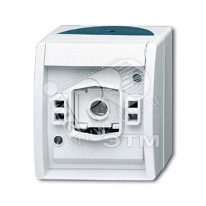 Корпус светового сигнала для ламп с цоколем Е-10, для открытой установки, IP44, ocean, серый/сине-зелёный | 1582-0-0305 | 2CKA001582A0305 | ABB - ABB