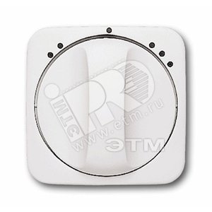 Механизм переключателя 1-полюсного на 2 положения, с центральной платой, серия Reflex SI, цвет альпийский белый | 1164-0-0144 | 2CKA001164A0144 | ABB