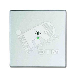 SRL-1-83 Клавиша одинарная free@home, освещение, future, серебристый алюминий | 6220-0-0141 | 2CKA006220A0141 | ABB - ABB