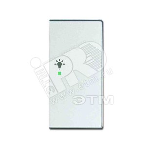 SRL-2-R-83 Клавиша двойная правая free@home, освещение, future, серебристый алюминий|6220-0-0168| ABB