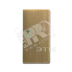 SRL-2-R-840 Клавиша двойная правая free@home, освещение, Династия, латунь античная | 6220-0-0381  | 2CKA006220A0381 | ABB - ABB