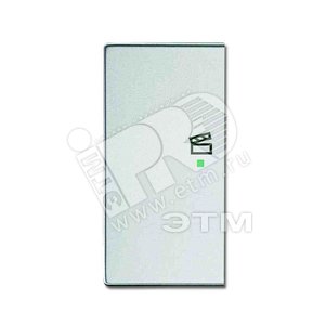 SRS-2-L-83 Клавиша двойная левая free@home, сцена, future, серебристый алюминий|6220-0-0162| ABB