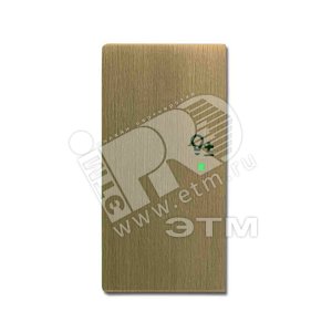 SRD-2-L-840 Клавиша двойная левая free@home, светорегулятор, Династия, латунь античная | 6220-0-0380 | 2CKA006220A0380 | ABB - ABB