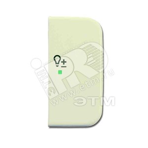 SRD-2-R-212 Клавиша двойная правая free@home, светорегулятор, BD, слоновая кость|6220-0-0261| ABB - ABB