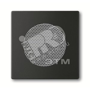 Плата центральная (накладка) для громкоговорителя 8223 U, серия future/solo, цвет чёрный бархат | 8200-0-0126 | 2CKA008200A0126 | ABB