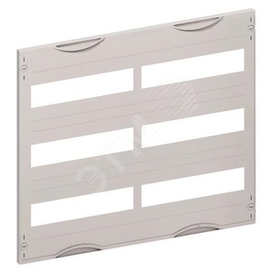 Пластрон с прорезями 2ряда/3 рейки | AS23 | ABB 2