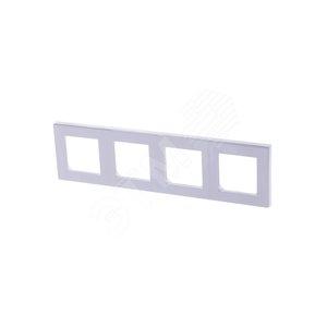 ABB Levit Белый / ледяной Рамка 4-ая | 3901H-A05040 01W | 2CHH015040A6001 | ABB - фото 2