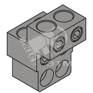 Выводы силовые для стационарного выключателя FC CuAl 4x240mm2 T7-T7M-X1 1250 (комплект из 4шт.) | 1SDA063113R1 | ABB