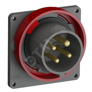 Вилка с прямым фланцем Easy&Safe 316EBU11W,16A,3P+E,IP67,11ч|2CMA101267R1000| ABB 2