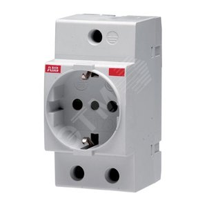 Розетка щитовая индик. M1173-L серый | 2CSM112000R0701 | ABB - фото 2