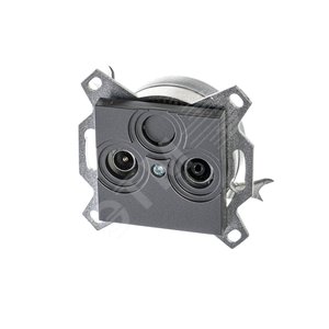 ABB Levit Сталь Розетка TV-R оконечная | 5011H-A03503 69W | 2CHH083503A6069 | ABB - фото 2