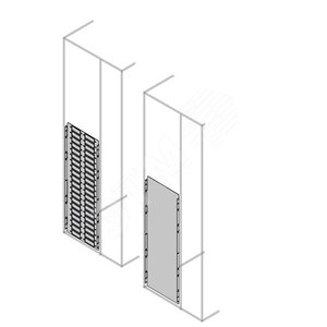 Перегородка боковая H=1000мм - фото 2