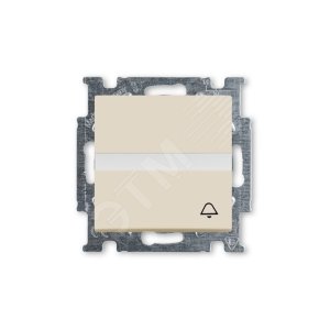 ABB Basic 55 Сл. кость Выключатель кнопочный с полем для надписи | 1413-0-1087  | 2CKA001413A1087 | ABB - фото 2