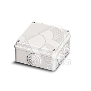 Коробка распаячная герметичная с вводами IP55 105х70х50мм ШхВхГ | 00820| ABB - ABB