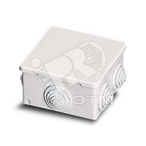 Коробка распаячная герметичная IP44 80х80х40мм ШхВхГ | 00810 | ABB - ABB