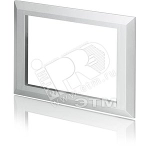 T-RAHM, SR Декоративная рамка для LCD-табло, серебристая | GHQ6050059R0012 | ABB - ABB