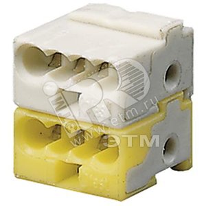KLEMME Клеммник белый/желтый | GHQ6301902R0001 | ABB - ABB