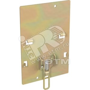 Монтажная плата для крепления на рейке DIN50022 XT3 4p