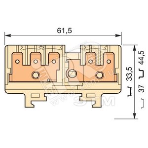 Клемма quick-connect HD6/9.2G.3G - ABB