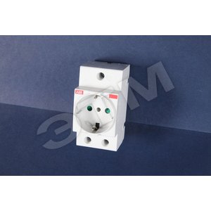 Розетка щитовая 2Р+N 16A M1173 - ABB