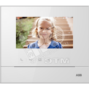 Абонентское устройство, видео 4,3, белый глянц M22311-W | 2TMA070020W0057 | ABB
