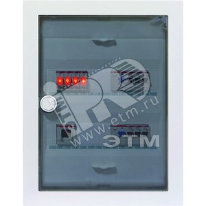 Шкаф д/скрыт.уст.на 24(28)мод.прозр.дв. - ABB