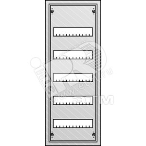 Щит распределительный в нишу 834х310х120 (60 мод) | U51 | ABB - ABB